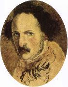 mikhail glinka a portrait of getano donizetti now in liceo musiale in bologna Germany oil painting artist